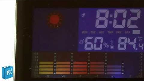 Weather Station Projection Clock