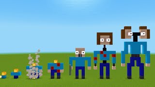 Evolution Split Mimicer Add-on in Minecraft PE
