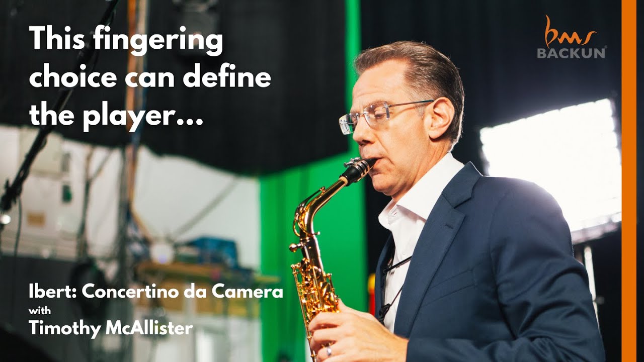 Ibert: Concertino da Camera with Timothy McAllister