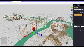 Augmented museum with AR navigation & wayfinding, set up in less than an hour with StardustSDK (0.7)