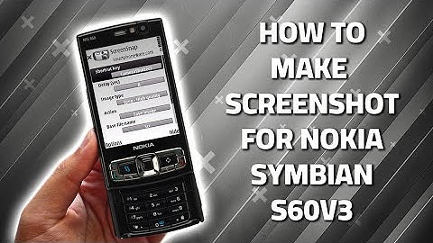 How to make screenshot for nokia symbian s60v3