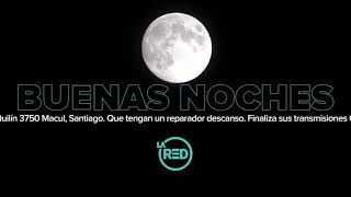 Cierre transmisiones La Red Chile (01 Enero 2024)