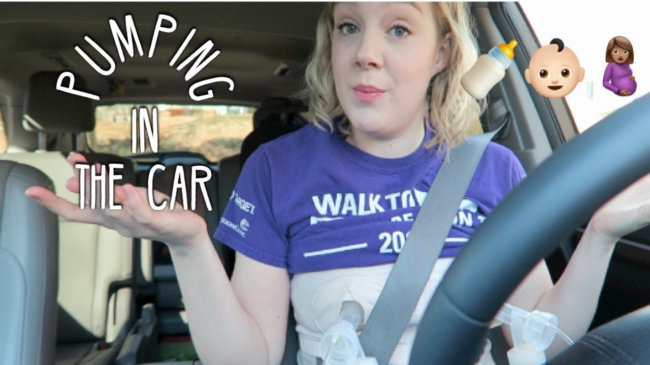 Pumping Breastmilk in the Car YouTube