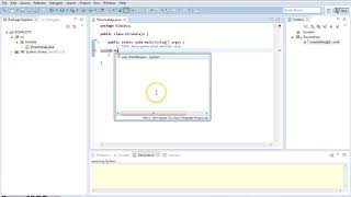 Information cara mengcoding biodata di eclipse Update
