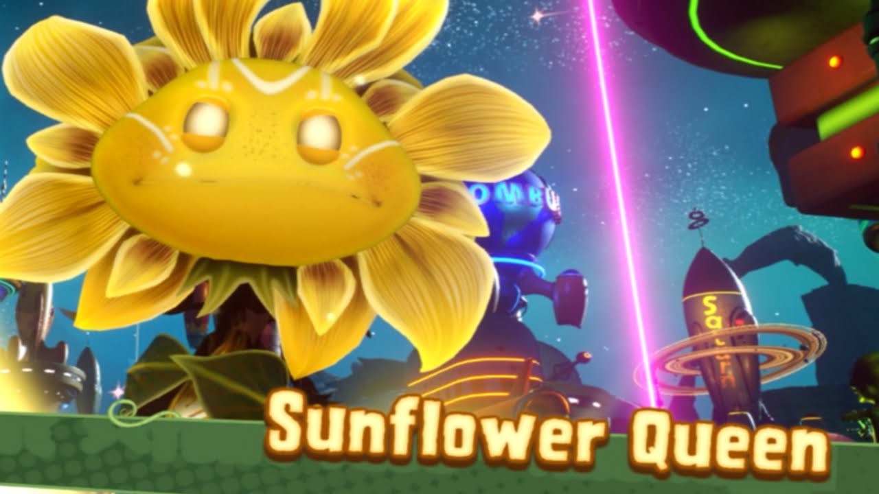 Plants Vs Zombies Garden Warfare 2 Sunflower Queen Final Boss