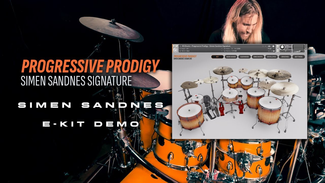 🔥 Simen Sandnes (Shining) – Progressive Prodigy Drum Library Release | RS Drums