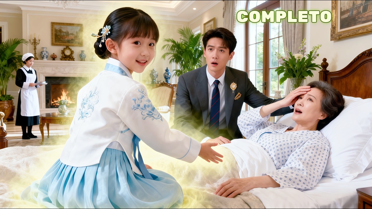 🍏¡La niña con superpoderes puede curar a su abuela,CEO y gravemente enferma,con solo un toque suave!