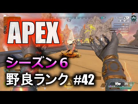 【Apex】野良でランクマッチを頑張る！#42【プラチナ帯】