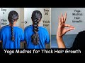 Increase hair volume in 30 days  thin hair to thick hair  yoga for hair growth  hand mudras