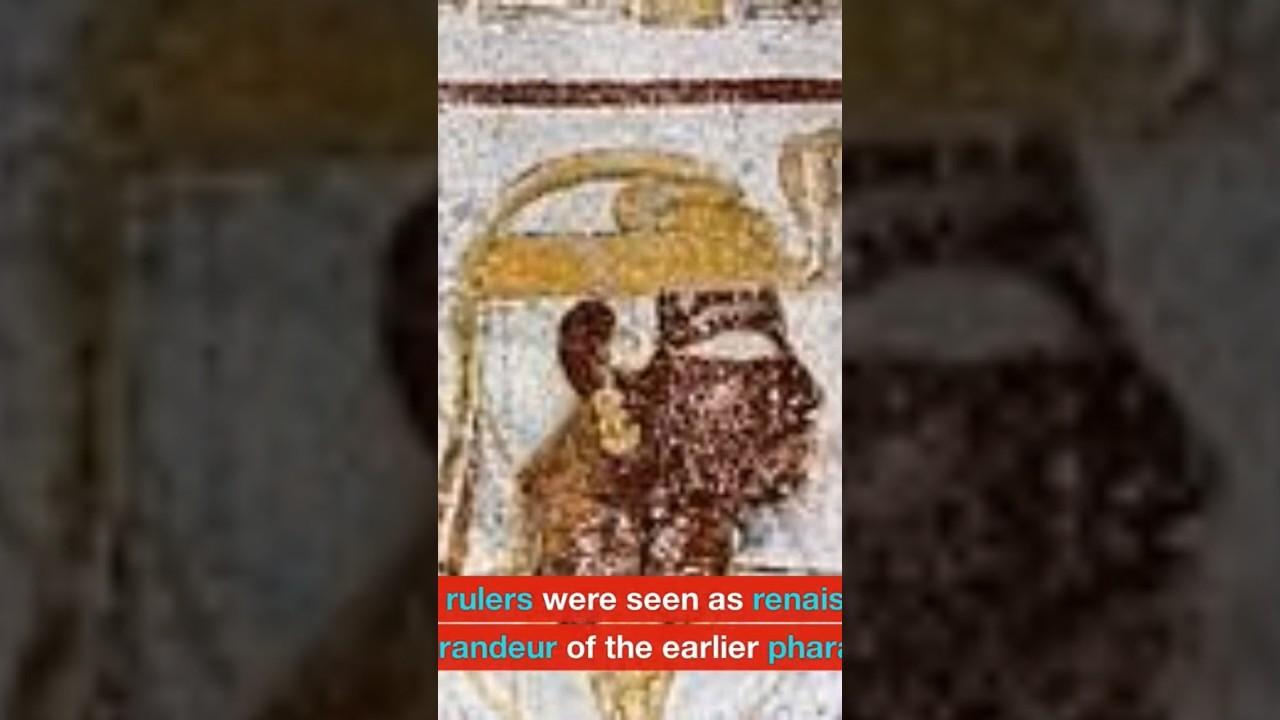 He was part of the "Nubian Dynasty", Pharaoh Tantamani