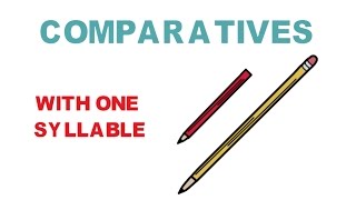Comparatives with one syllable