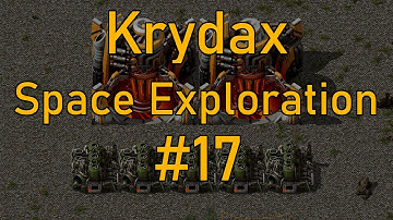 Factorio 1.1 Space Exploration #17 - Signals and space logistic madness