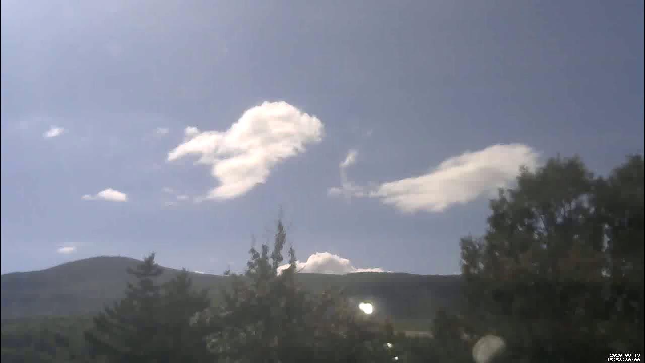Adams, MA weather 20200819 timelapse YouTube