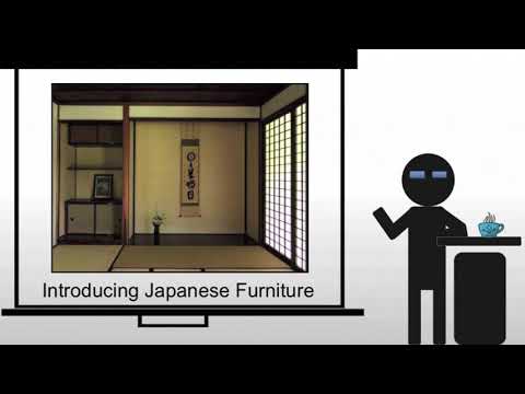 Video: Japanese-style furniture (photo)