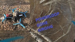 Powerloop gone wrong (FPV)