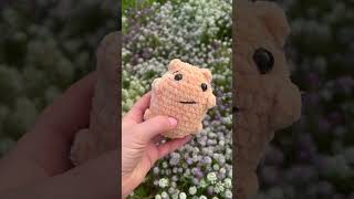 Free crochet hamster pattern on YouTube! #freepatternamigurumi #crochet
