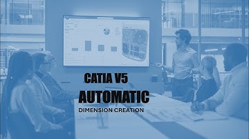 AUTOMATIC DIMENSION GENERATION | CATIA V5 | SAGAR WELJALI