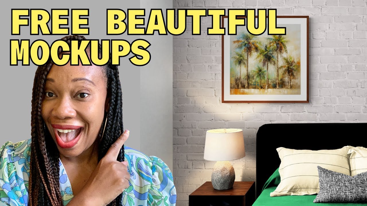 Best Free Wall Art Mockups for Your Print on Demand and Etsy Store