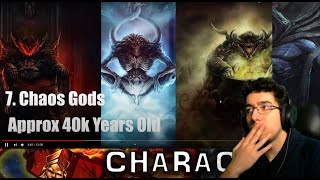 Reacting to Majorkill Top 10 Oldest Characters | Warhammer 40K