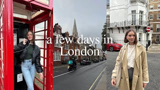 London Travel Vlog ♡ tea time, liberty, borough market & london cafes!