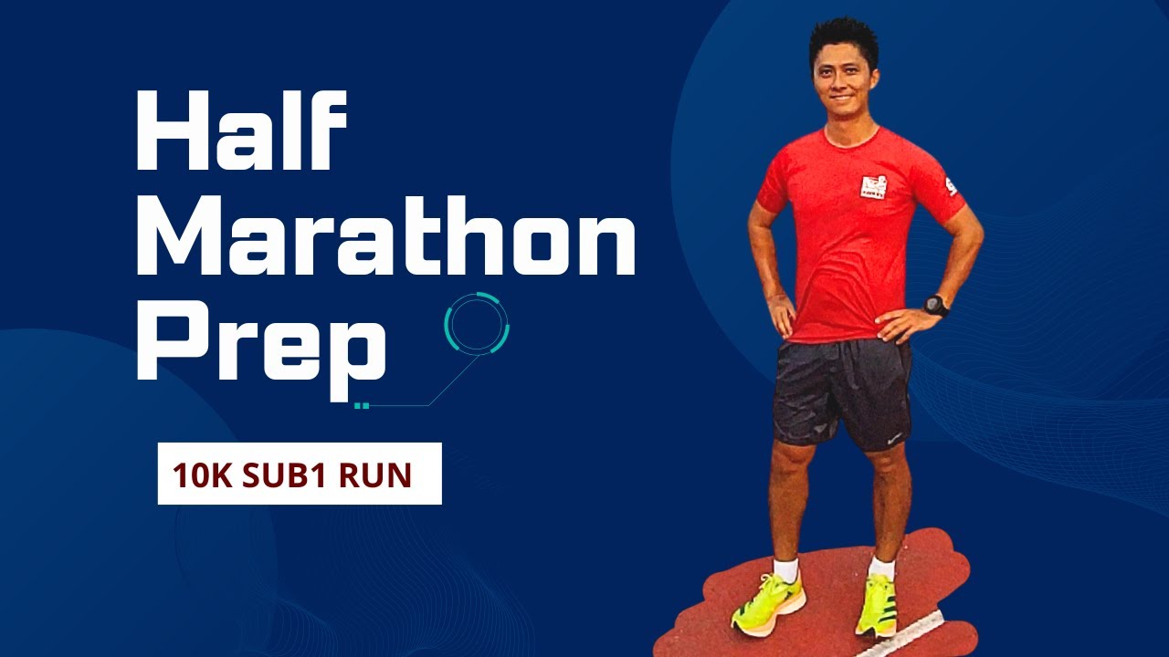 10km Sub1 Session | Lazada Run Prep | Half Marathon Training - YouTube