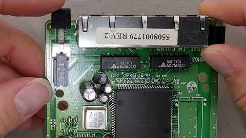 Netgear Ethernet Hub EN104tp 4-Port 10Base-T #teardown