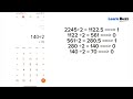 Decimal to Binary conversion using calculator