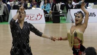 Quarter final. Sota Fujii and Ami Yoshikawa (Japan), both of them a...