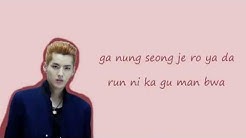 [Growl - EXO][Korean Ver.] Easy lyrics + Color coded  - Durasi: 3:26. 