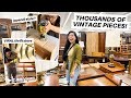FLIPPING FURNITURE FROM THE LARGEST THRIFT STORE! *japandi style makeover*