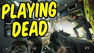 playing dead rainbow six siege funny moments epic stuff