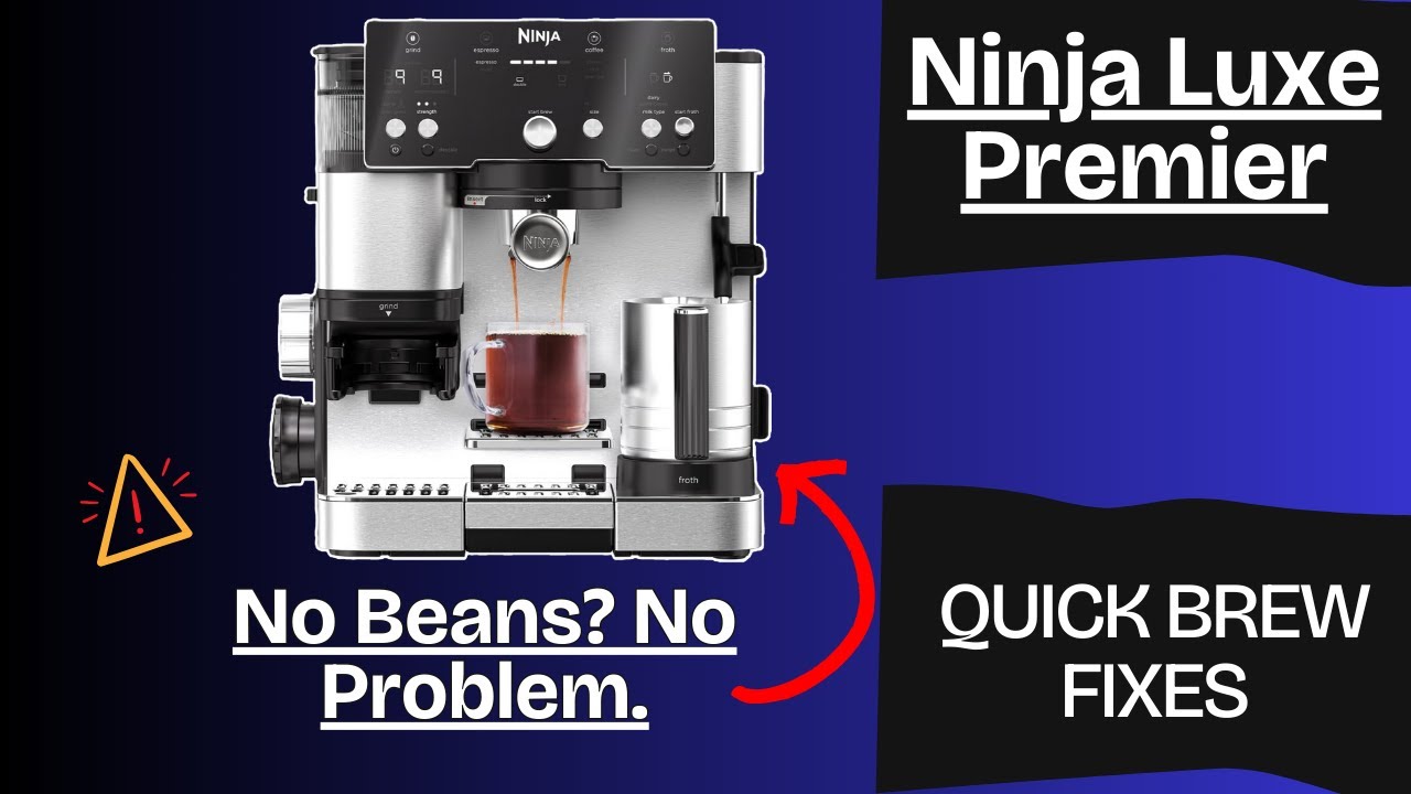 How to Brew Espresso with Pre-Ground Coffee – Ninja Luxe Premier