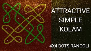 Rani Designs With 4X4 Dots Gadapa Muggulu For Houses Kolam Designs Simple Beautiful Rani