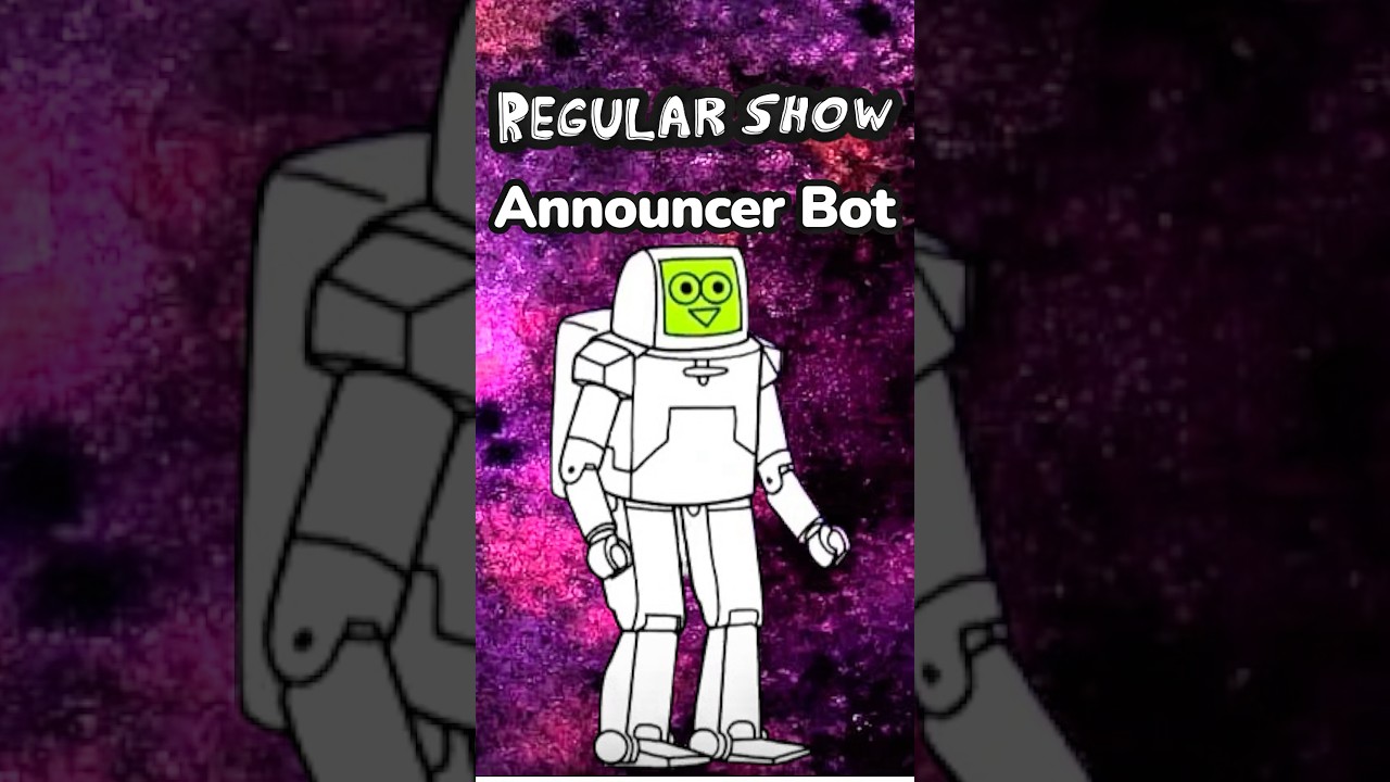 Regular Show: Announcer Bot 🤖 