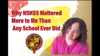 Why NSHSS Mattered More to Me Than Any School Ever Did