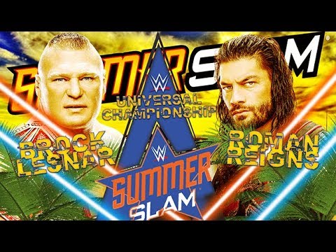 Brock Lesnar Vs Roman Reigns Summerslam 2018 Promo Youtube