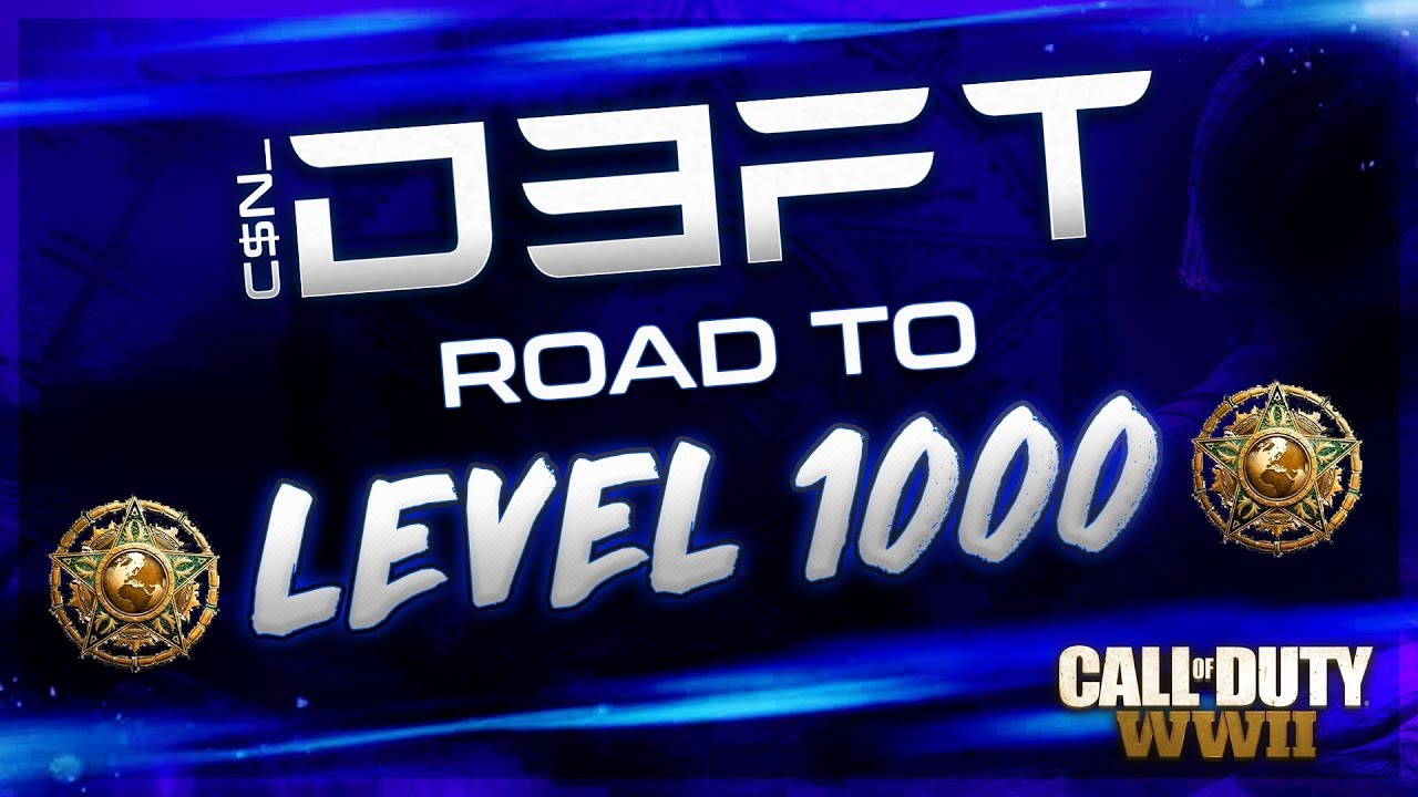 ROAD TO LEVEL 1000 // CALL OF DUTY WW2 // MASTER PRESTIGE 550 //