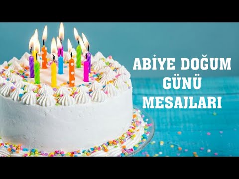 ABİYE DOĞUM GÜNÜ MESAJLARI (EN GÜZELLERİ)