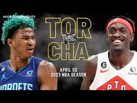 Toronto Raptors vs Charlotte Hornets Full Game Highlights | Apr 2 | 2023 NBA Season