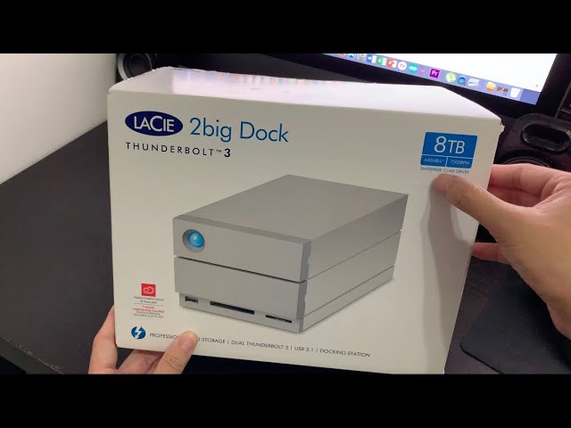 DISQUE DUR LACIE 2big Dock V2 16TB Thunderbolt? 3