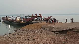 Travessia da balsa Rio Tapajós Itaituba PA # 170