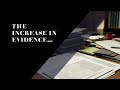 The Increase in Evidence...