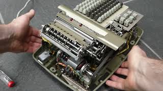 The Brunsviga 11S mechanism in action