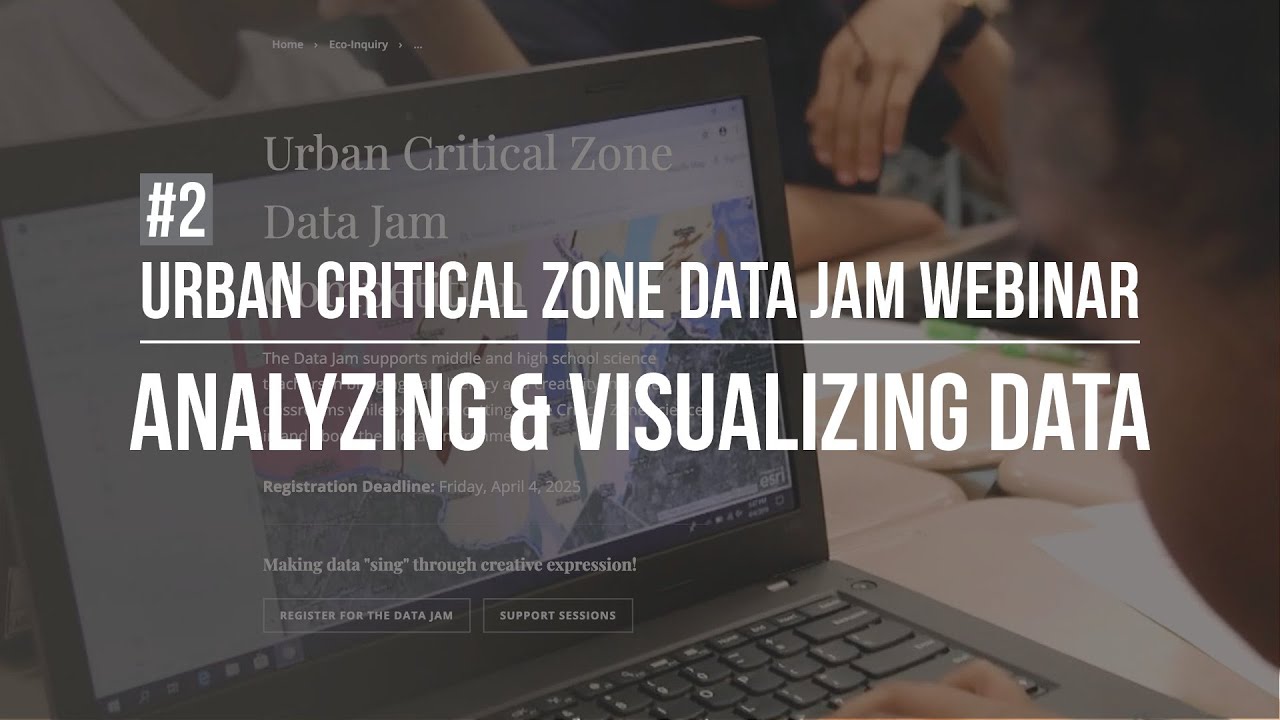Urban Critical Zone Data Jam Webinar #2: Analyzing and Visualizing Data ...