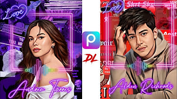 PicsArt Portrait Cartoon Photo Editing Tutorial | Cartoon Portrait Logo | Vector Art Editing