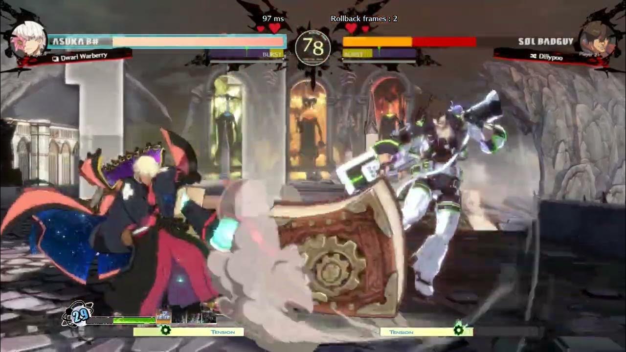 Guilty Gear Strive the rare meterless throw combo YouTube