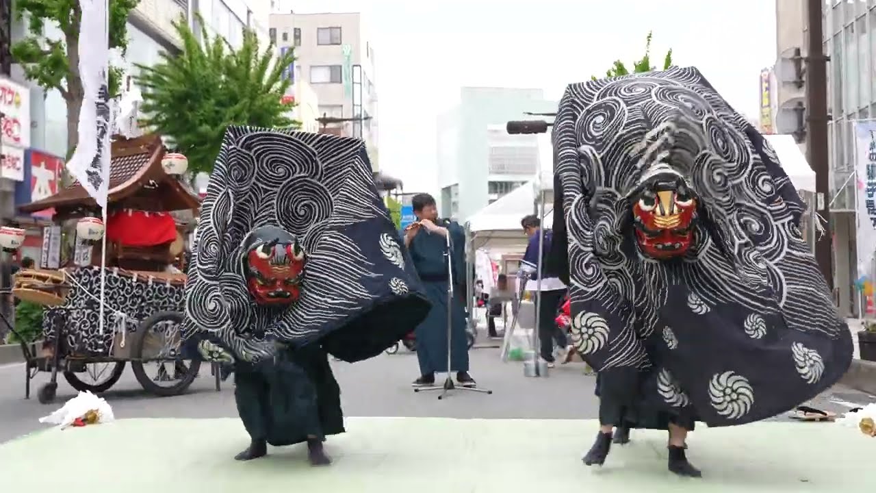 町区太々神楽実行委員会 📍ながの獅子舞フェスティバル (西友前H会場