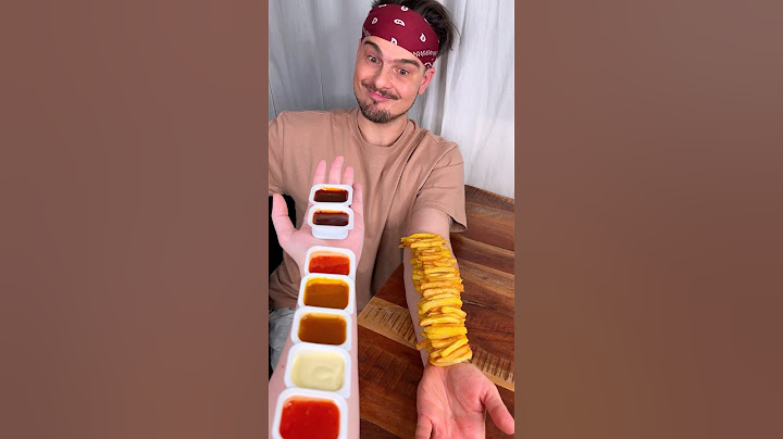 How to share FRIES and SAUCE with your best friend properly?😎❤️🍟| CHEFKOUDY