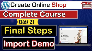 Best Free WordPress Theme with Demo Import | Import Demo and Delete Dummy Content
