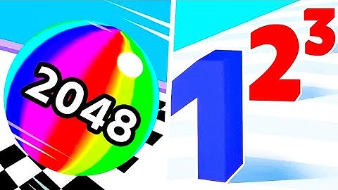 Ball Run 2048 | Number Master - All Level Gameplay Android,iOS - NEW APK UPDATE Best Games